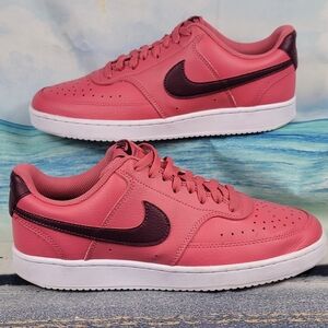 Nike Court Vision Low Leather Womens 10